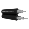 2 core twisted aluminum cable SUNWON-0.6/1kV-AL/XLPE-2C