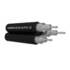 3 core twisted aluminum cable SUNWON-0.6/1kV-AL/XLPE-3C