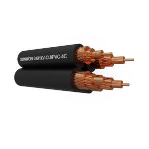 4 Core Twisted Copper Cable SUNWON-0.6/1kV-CU/XLPE-4C