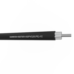 Steel aluminum cable SUNWON-0.6/1kV-AS/PVC or XLPE 2