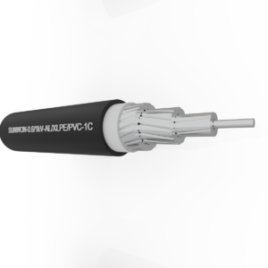 1-core sheathed aluminum cable SUNWON-0.6/1kV-AL/XLPE/PVC