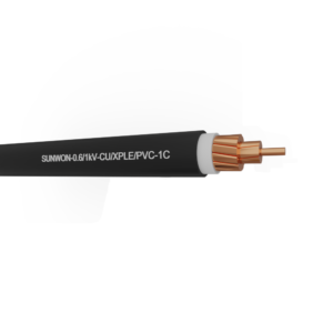 1-core sheathed copper cable SUNWON-0.6/1kV-CU/XLPE/PVC 2
