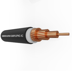 1-core sheathed copper cable SUNWON-0.6/1kV-CU/XLPE/PVC