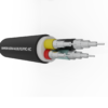 4-cores sheathed aluminum cable SUNWON-0.6/1kV-AL/XLPE/PVC-4x