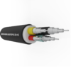 4-cores sheathed aluminum cable SUNWON-0.6/1kV-AL/XLPE/PVC-3x+1x