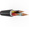 4-cores shielded copper cable SUNWON-0.6/1kV-CU/XLPE/PVC-3x+1x