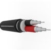 2-cores underground aluminum cable SUNWON-0.6/1kV-AL/XLPE/PVC/DSTA/PVC