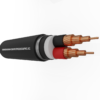 2-cores underground copper cable SUNWON-0.6/1kV-CU/XLPE/PVC/DSTA/PVC-2C