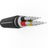 4-cores underground aluminum cable SUNWON-0.6/1kV-AL/XLPE/PVC/DSTA/PVC-4C