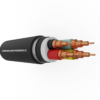 4-cores underground copper cable SUNWON-0.6/1kV-CU/XLPE/PVC/DSTA/PVC-4C