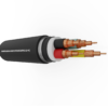 4-cores underground copper cable SUNWON-0.6/1kV-CU/XLPE/PVC/DSTA/PVC-3x+1x