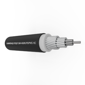 Steel core aluminum cable SUNWON- 8.7/15 (17.5) kV-AS/XLPE/PVC