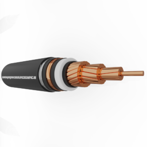 1-core underground copper cable SUNWON- 6/10 (12) kV- CU/XLPE/PVC/DSTA/PVC-W