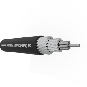 Steel aluminum cable SUNWON-0.6/1kV-AS/PVC or XLPE
