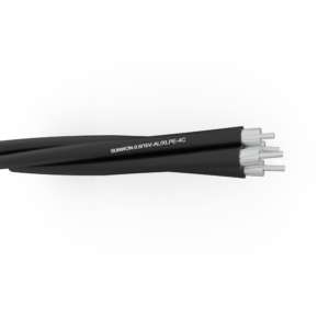 4-core twisted aluminum cable SUNWON-0.6/1kV-AL/XLPE-4C 4