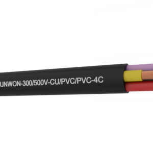 4-Soft Cores Wire SUNWON-300/500V-CU/PVC/PVC 3