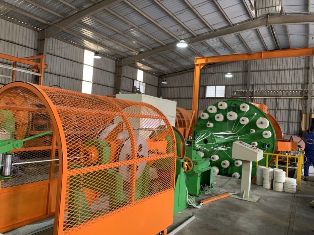Máy vặn xoắn, bện nhóm 2